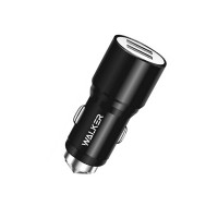 Автомобільний зарядний пристрій Walker WCR-21 2 USB 2000 mA black