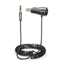 Автомобільний Bluetooth адаптер Toocki BT04 microCD audio wireless black