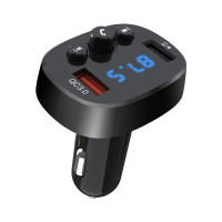 FM трансмітер XO BCC03 in-car audio wireless black