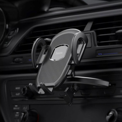 Автотримач Hoco H11 в CD слот black