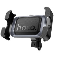Тримач для телефона на велосипед і мотоцикл Hoco H82 black gray