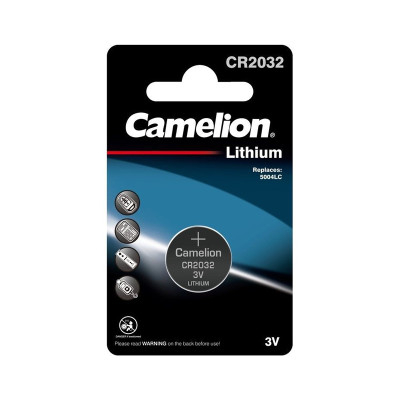 Батарейка Camelion CR2032 Lithium (CR2032-BP1)