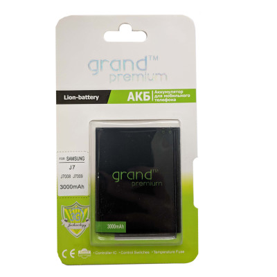 Акумулятор Samsung J700 Galaxy J7, J400 Galaxy J4 EB-BJ700BBC Grand premium