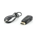 Конвертер HDMI to VGA vith audio black