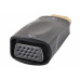 Конвертер HDMI to VGA vith audio black