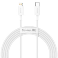 USB кабель Baseus CATLYS-A02 20W Type-C to Lightning white