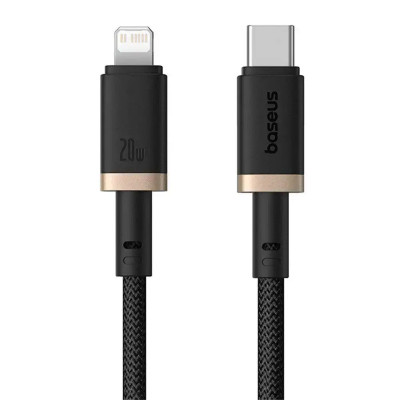 USB кабель Baseus Type-C to Lightning black-gold (P10377800U01-00)