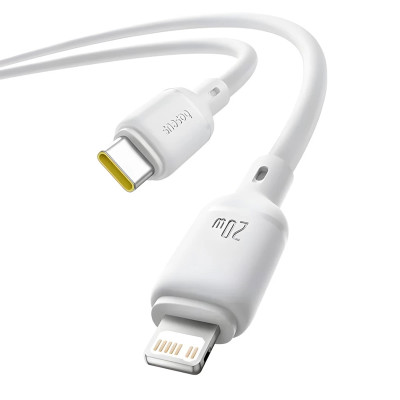 USB кабель Baseus Type-C to Lightning white (P10377700213-00)
