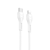 USB кабель Hoco X37 Type-C to Lightning white
