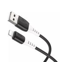 USB кабель Hoco X82 Silicone Lightning black
