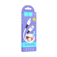 USB кабель Hoco X82 Silicone Lightning white
