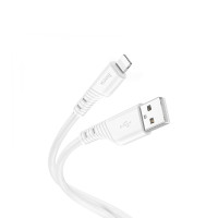 USB кабель Hoco X97 Silicone Lightning white