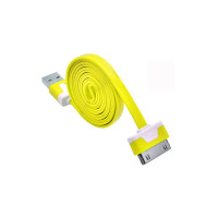 USB кабель iРhone 4G, 4S 30 pin yellow