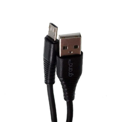 USB кабель Grand GC-C01 microUSB подовжений конектор black