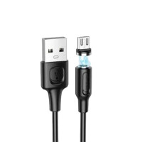 USB кабель Tornado TX14 microUSB магнітний black