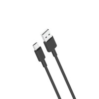USB кабель XO NB156 microUSB black