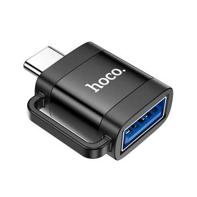 Перехідник OTG USB-Type C Hoco UA31C black