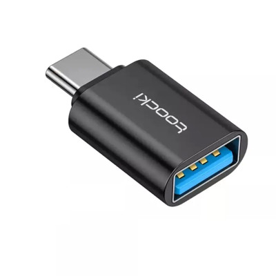 Перехідник OTG USB-Type C Toocki black