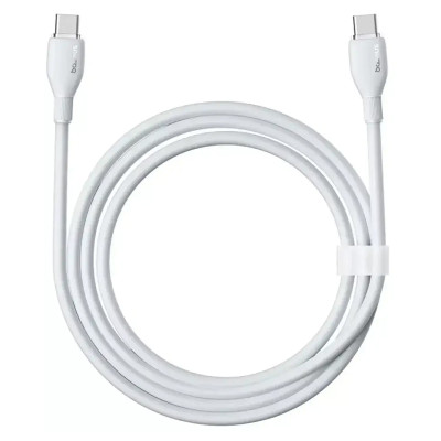 USB кабель Baseus Type-C to Type-C 1.2 метри 100W white (P10355702221-00)