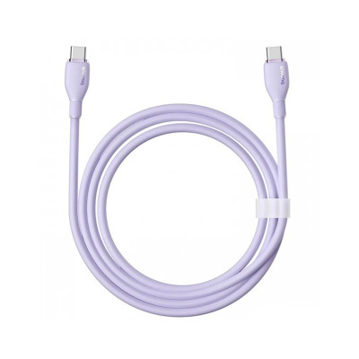 USB кабель Baseus Type-C to Type-C 1.2 метри 100W purple (P10355702511-00)