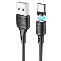 USB кабель Hoco X52 Type-C магнітний black