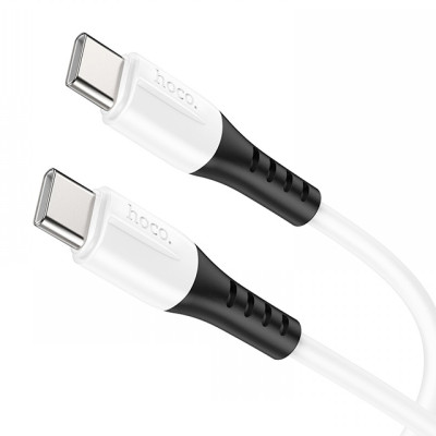 USB кабель Hoco X82 Type-C to Type-C white