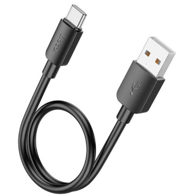 USB кабель Hoco X96 Type-C 25см black