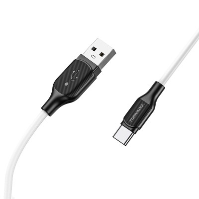 USB кабель Tornado TX9 Type-C white