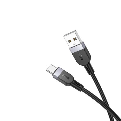 USB кабель Hoco X109 Silicone Type-C 2 метри black