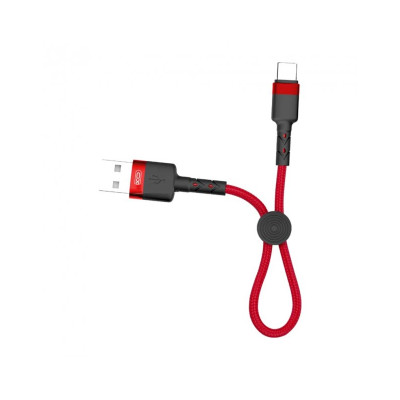USB кабель XO NB117 Type-C 25см red