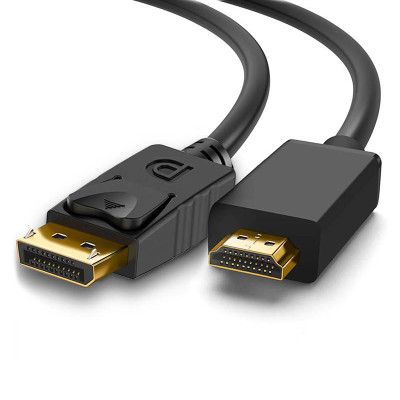 Кабель Display Port на HDMI 1.8 метра black