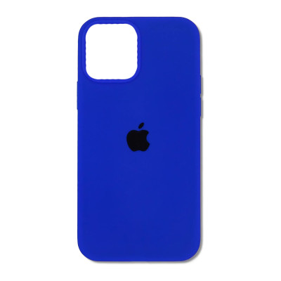 Накладка Original Silicone Case iPhone 12, 12 Pro blue ultra