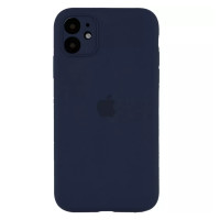 Накладка Original Silicone Case iPhone 12 midnight blue