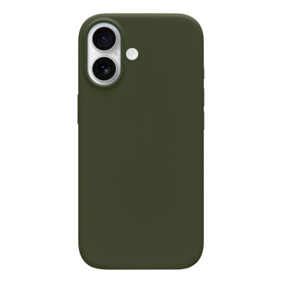 Накладка Original Silicone Case iPhone 17 green army