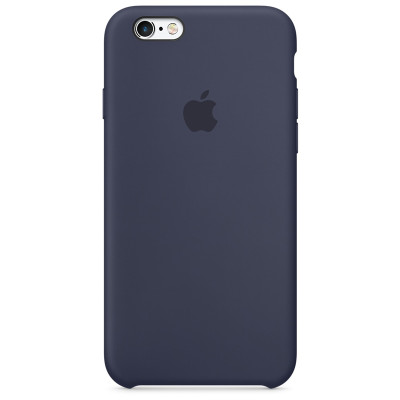 Накладка Original Silicone Case iPhone 6, 6S midnight blue