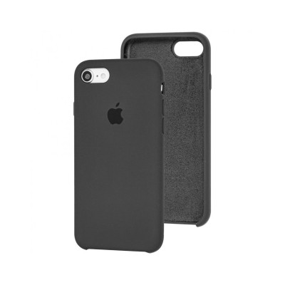 Накладка Original Silicone Case iPhone 7, 8, SE 2020 dark grey