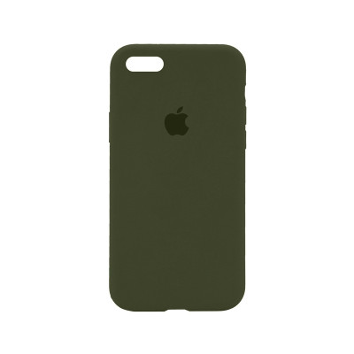 Накладка Original Silicone Case iPhone 7, 8, SE 2020 olive