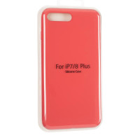 Накладка Original Silicone Case iPhone 7 Plus, 8 Plus rose red