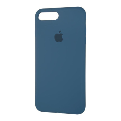 Накладка Original Silicone Case iPhone 7 Plus, 8 Plus dark blue