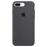 Накладка Original Silicone Case iPhone 7 Plus, 8 Plus dark grey