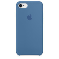 Накладка Original Silicone Case iPhone 7, 8, SE 2020 blue jeans