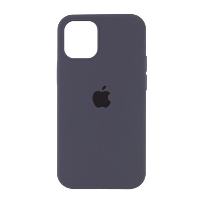 Накладка Original Silicone Case iPhone 16 Pro  dark grey