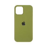 Накладка Original Silicone Case iPhone 14 Pro green army