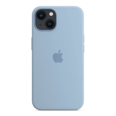 Накладка Original Silicone Case iPhone 15 mist blue