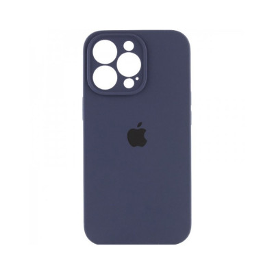 Накладка Original Silicone Case iPhone 15 Pro dark blue