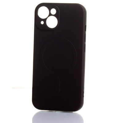Накладка Original Silicone Case iPhone 15 Plus black