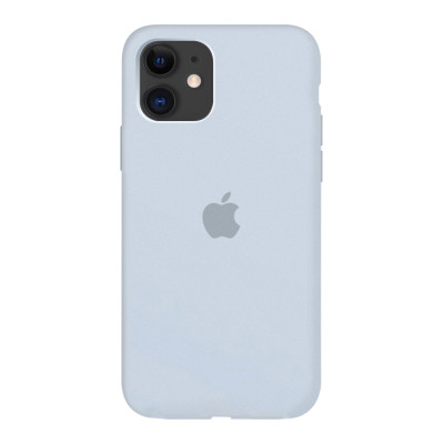 Накладка Original Silicone Case iPhone 11 mist blue