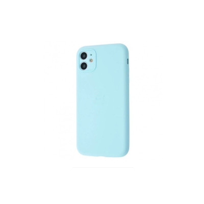 Накладка Original Silicone Case iPhone 11 light blue