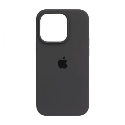 Накладка Original Silicone Case iPhone 14 Pro Max dark gray