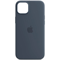 Накладка Original Silicone Case iPhone 14 Plus dark blue